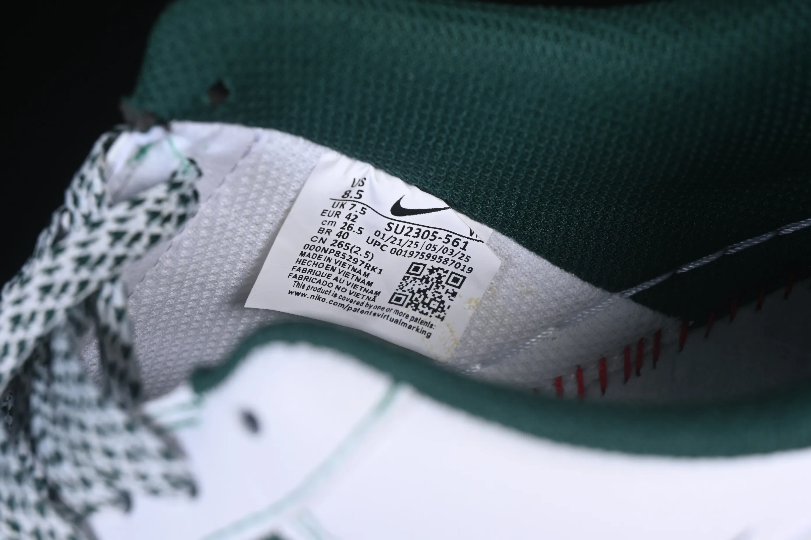 All categories Nk Air Force 1 Air Force series Nk Air Force 1 Low Air Force low top Nike Air Force 1'07 Low North Face joint Green Pig Eight suede Air Force 1 low top casual sneakers SU2305-561